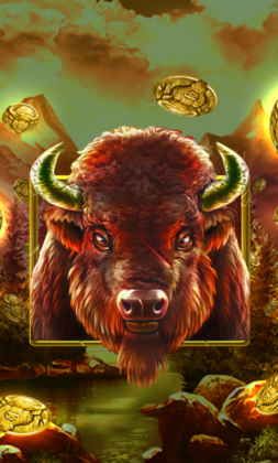 Buffalo Trail adventure slot with wild buffalo symbols